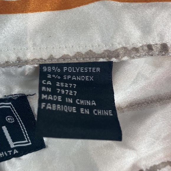 Vintage Shirt Collared Button Down Short Sleeve w/Horizontal Stripes Sz M - Picture 6 of 8